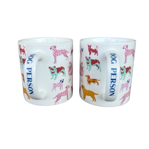 Parker Lane Dog Person Colorful Dog Breed Mug Pug Lab Poodle Dachshund Chihuahua - Picture 3 of 13